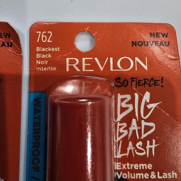 (2ct) Revlon So Fierce! Big Bad Lash Mascara; 762 Blackest Black - Picture 2 of 3